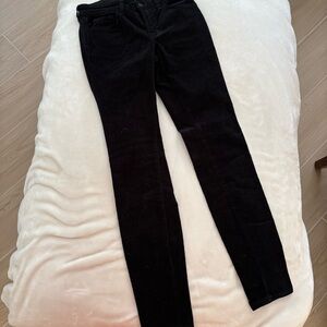 J Brand Classic Black Corduroy Pants
